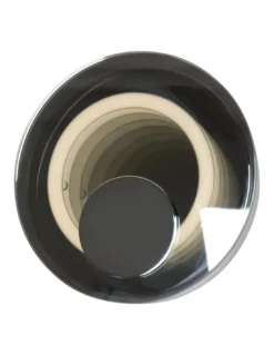 Applique Bling Ronde Chrome, Linea Verdace