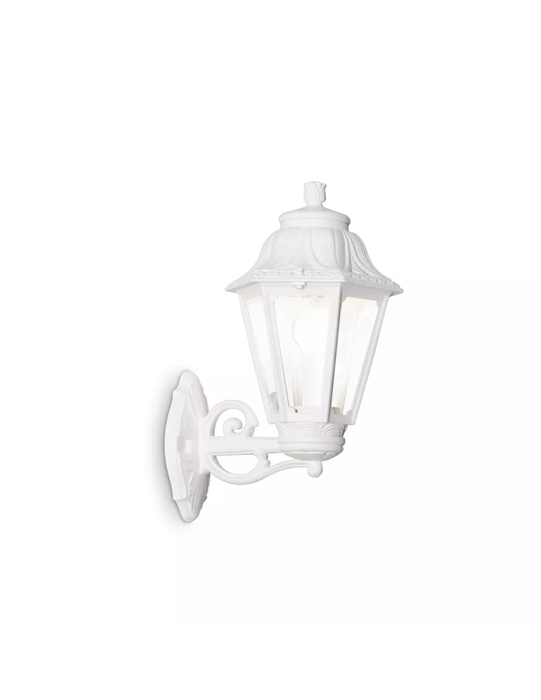 Applique extérieur Anna blanche, Ideal Lux Applique Extérieur Anna Blanche, Ideal Lux -Deco En Ligne Magasin applique exterieur anna blanche ideal