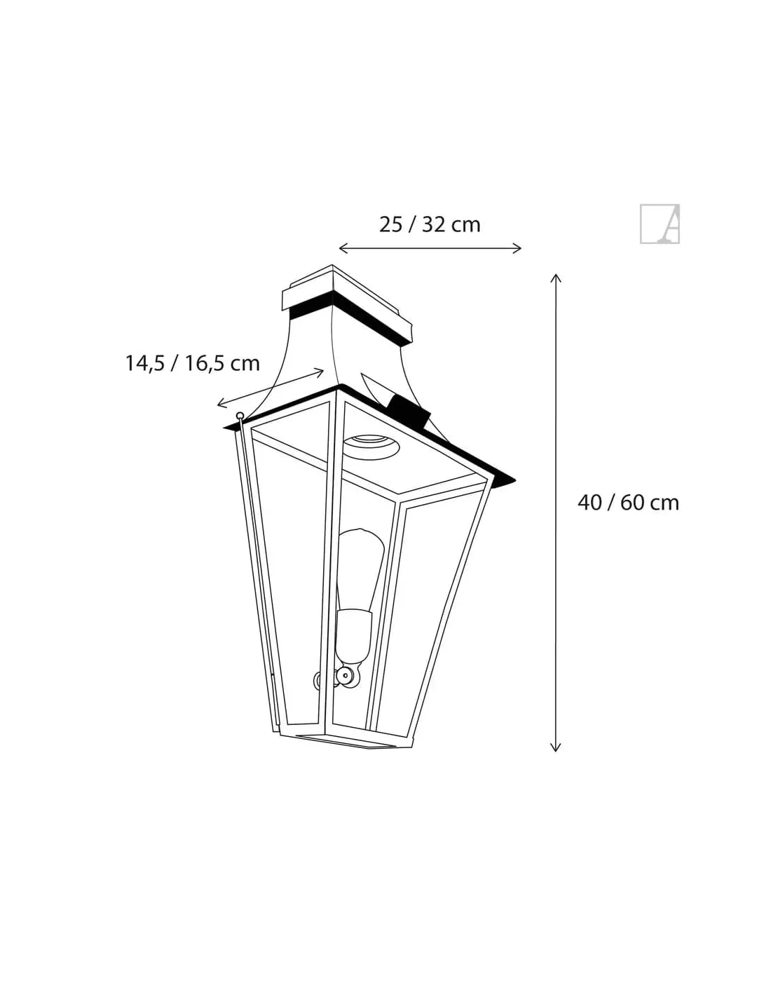 Applique outdoor Gracieuze wall, Authentage Applique Outdoor Gracieuze Wall, Authentage -Deco En Ligne Magasin applique outdoor gracieuze wall authentage 4