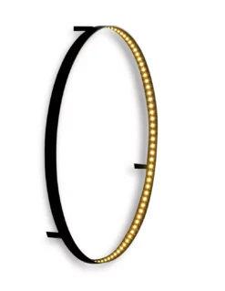 Applique/Plafonnier Curve Noire 4 Tailles, Le Deun Luminaires