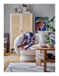 Armoire En Cannage Naturel Marikka, Bloomingville -Deco En Ligne Magasin armoire en cannage naturel marikka bloomingville 2