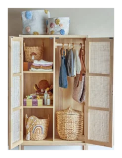 Armoire En Cannage Naturel Marikka, Bloomingville -Deco En Ligne Magasin armoire en cannage naturel marikka bloomingville 3