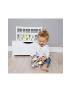 Banc Coffre Blanc Bois, JaBaDaBaDo -Deco En Ligne Magasin banc coffre blanc bois jabadabado 2