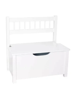 Banc Coffre Blanc Bois, JaBaDaBaDo