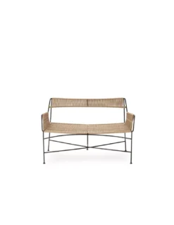 Banquette Moda Beige/noir 2 Banquette Moda Beige/noir -Deco En Ligne Magasin banquette moda beigenoir 2