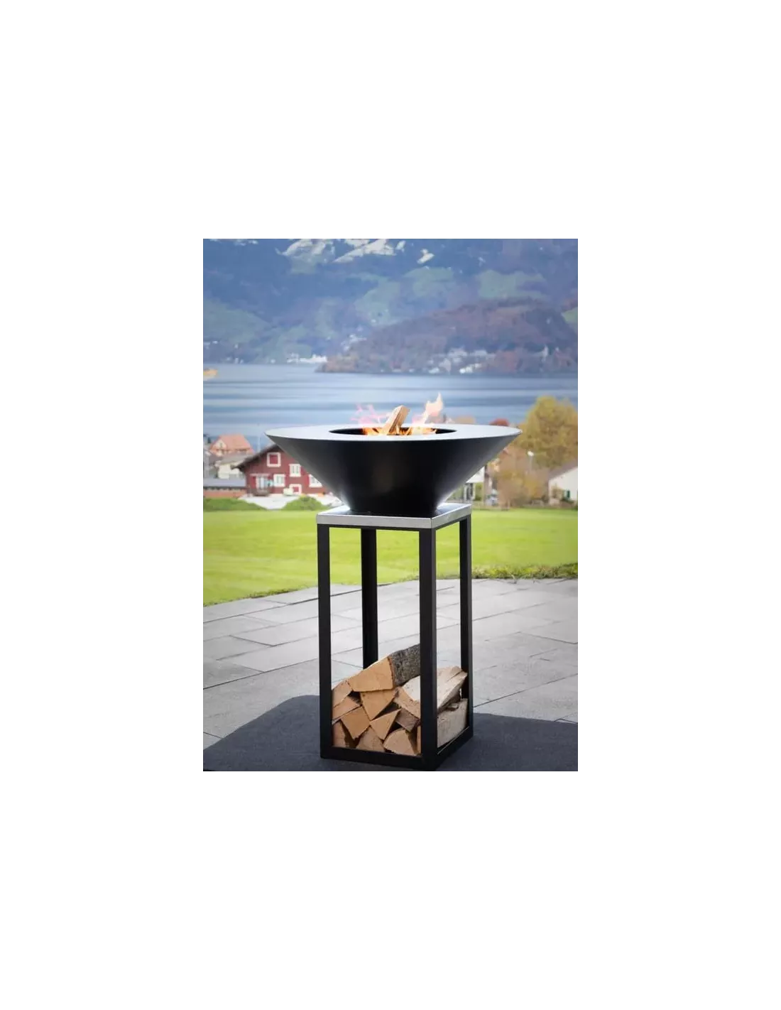 Barbecue brasero plancha Cone 80, Feu du Jardin Barbecue Brasero Plancha Cone 80, Feu Du Jardin -Deco En Ligne Magasin barbecue brasero plancha cone 80 feu du jardin 1