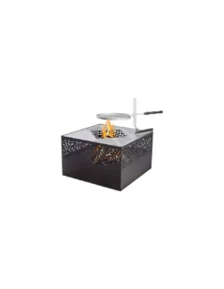 Barbecue Brasero Plancha Cube Small, Feu Du Jardin