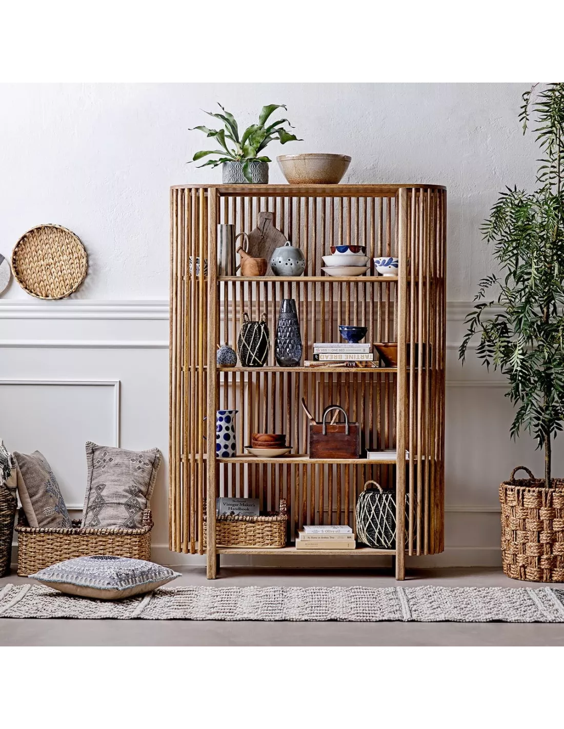 Bibliothèque Sali, Bloomingville Bibliothèque Sali, Bloomingville -Deco En Ligne Magasin bibliotheque sali bloomingville 1