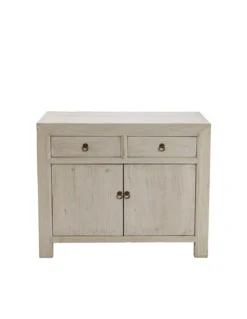 Buffet 2 Portes Patiné Tampere 100cm -Deco En Ligne Magasin buffet 2 portes patine tampere 100cm 3