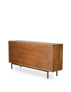 Buffet 4 Portes Ventura Naturel 182cm -Deco En Ligne Magasin buffet 4 portes ventura naturel 182cm 2