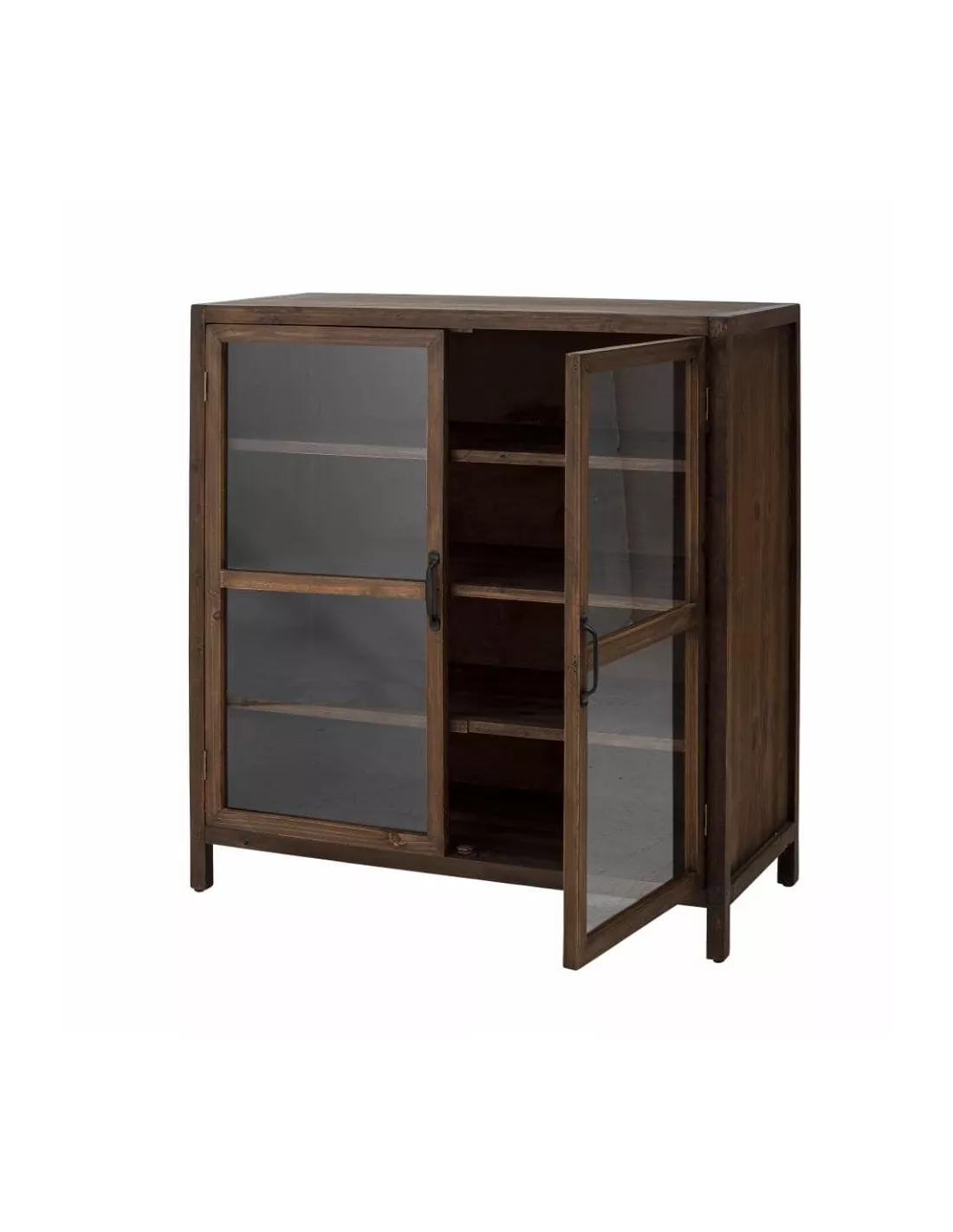 Buffet vitré marron Marl, Bloomingville Buffet Vitré Marron Marl, Bloomingville -Deco En Ligne Magasin buffet vitre marron marl bloomingville 2