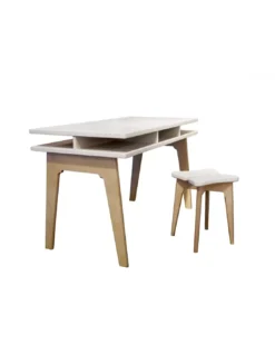 Bureau Enfant Madavin Pieds Naturel 25 Coloris, Mathy By Bols