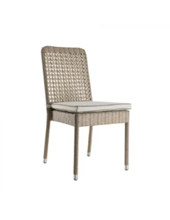 Chaise En Résine Antibes + Coussin, KOK Maison