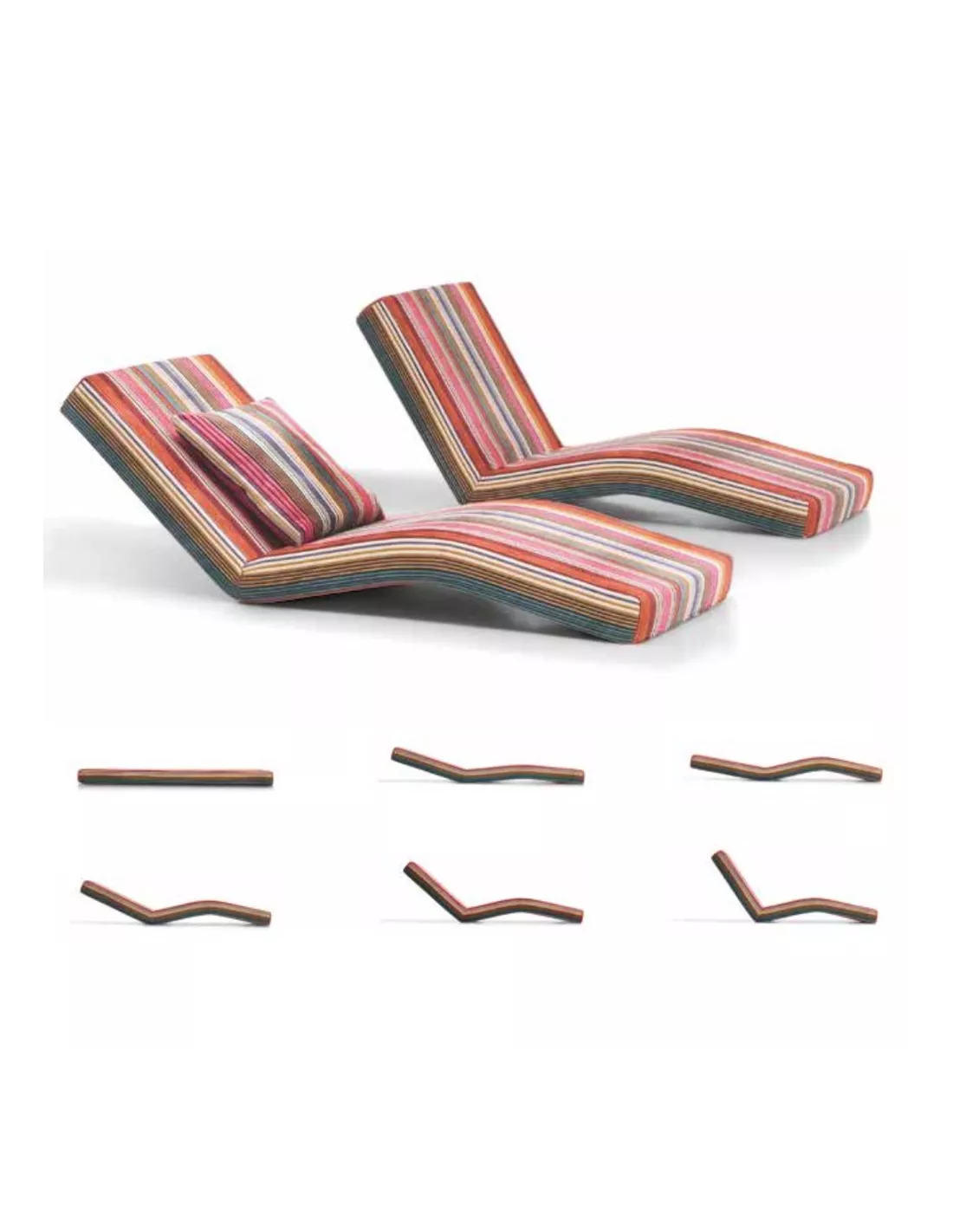 Chaise longue/Matelas Jalamar Tonga, Missoni Home Chaise Longue/Matelas Jalamar Tonga, Missoni Home -Deco En Ligne Magasin chaise longuematelas jalamar tonga missoni home 3