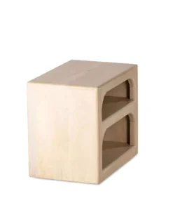 Chevet Beige En Bois Uyuni -Deco En Ligne Magasin chevet beige en bois de manguier 3