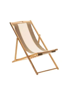 Chilienne Julia Sellier Bis Beige Et écru, Les Toiles Du Soleil