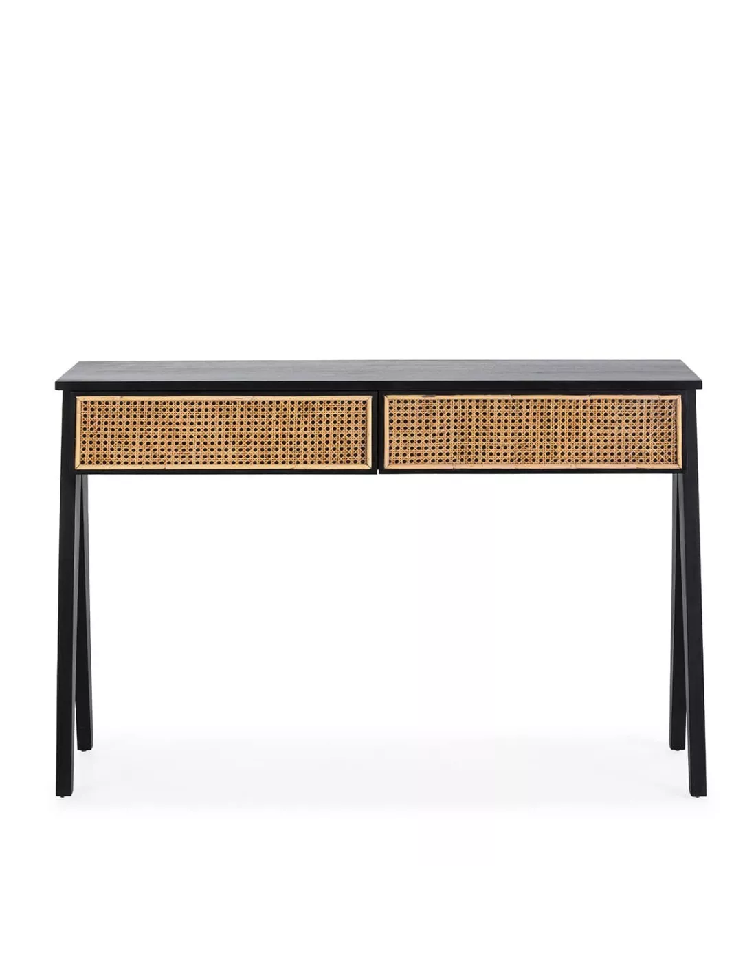 Console noire et cannage 120cm, Thai Natura Console Noire Et Cannage 120cm, Thai Natura -Deco En Ligne Magasin console noire et cannage 120cm thai natura 2