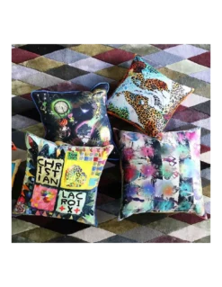 Coussin Arlecchino Wood Multicolore, Christian Lacroix 3 Coussin Arlecchino Wood Multicolore, Christian Lacroix -Deco En Ligne Magasin coussin arlecchino wood multicolore christian lacroix 3