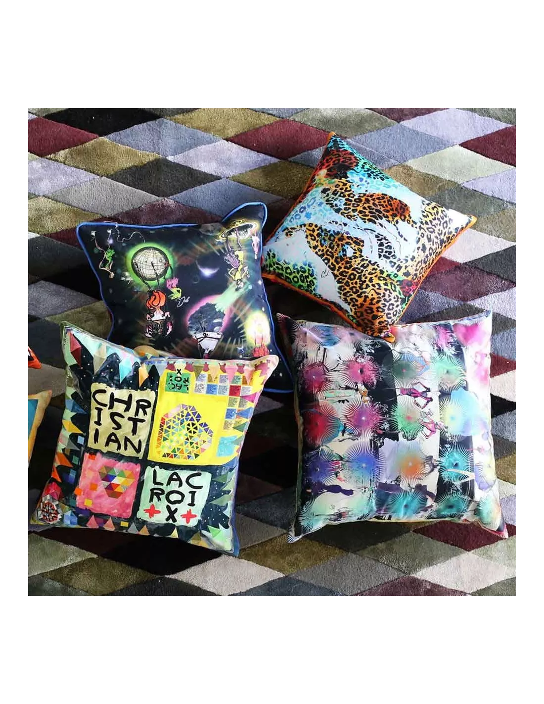 Coussin Arlecchino Wood Multicolore, Christian Lacroix Coussin Arlecchino Wood Multicolore, Christian Lacroix -Deco En Ligne Magasin coussin arlecchino wood multicolore christian lacroix 3