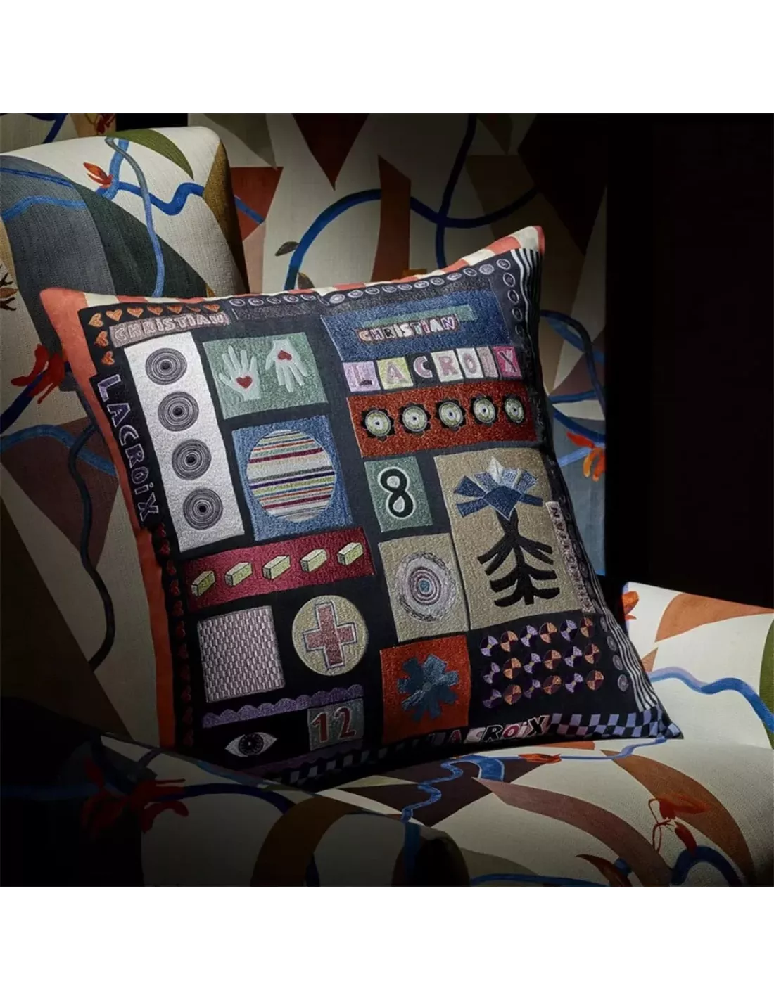 Coussin Bloc-Note, Christian Lacroix Coussin Bloc-Note, Christian Lacroix -Deco En Ligne Magasin coussin bloc note christian lacroix 1