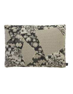 Coussin Hanatsugi Noir, K3 Design By Kenzo Takada
