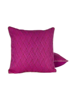 Coussin Joncs Fuchsia, Lelievre