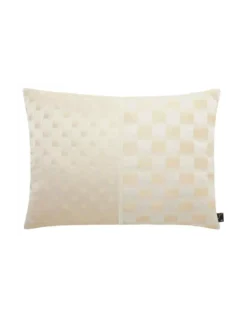 Coussin Kaede Ikat Naturel, K3 Design By Kenzo Takada