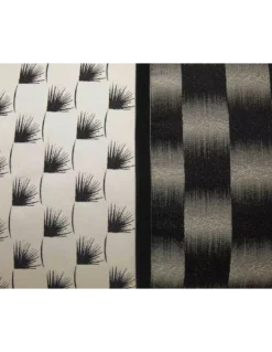 Coussin Kaede Ikat Noir, K3 Design By Kenzo Takada -Deco En Ligne Magasin coussin kaede ikat noir k3 design by kenzo takada 1