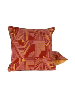 Coussin Kisale Corail, Lelievre
