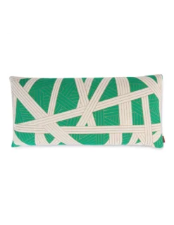 Coussin Nastri Vert Rectangulaire, Missoni Home