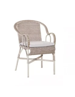 Fauteuil Provence Résine + Coussin, KOK Maison