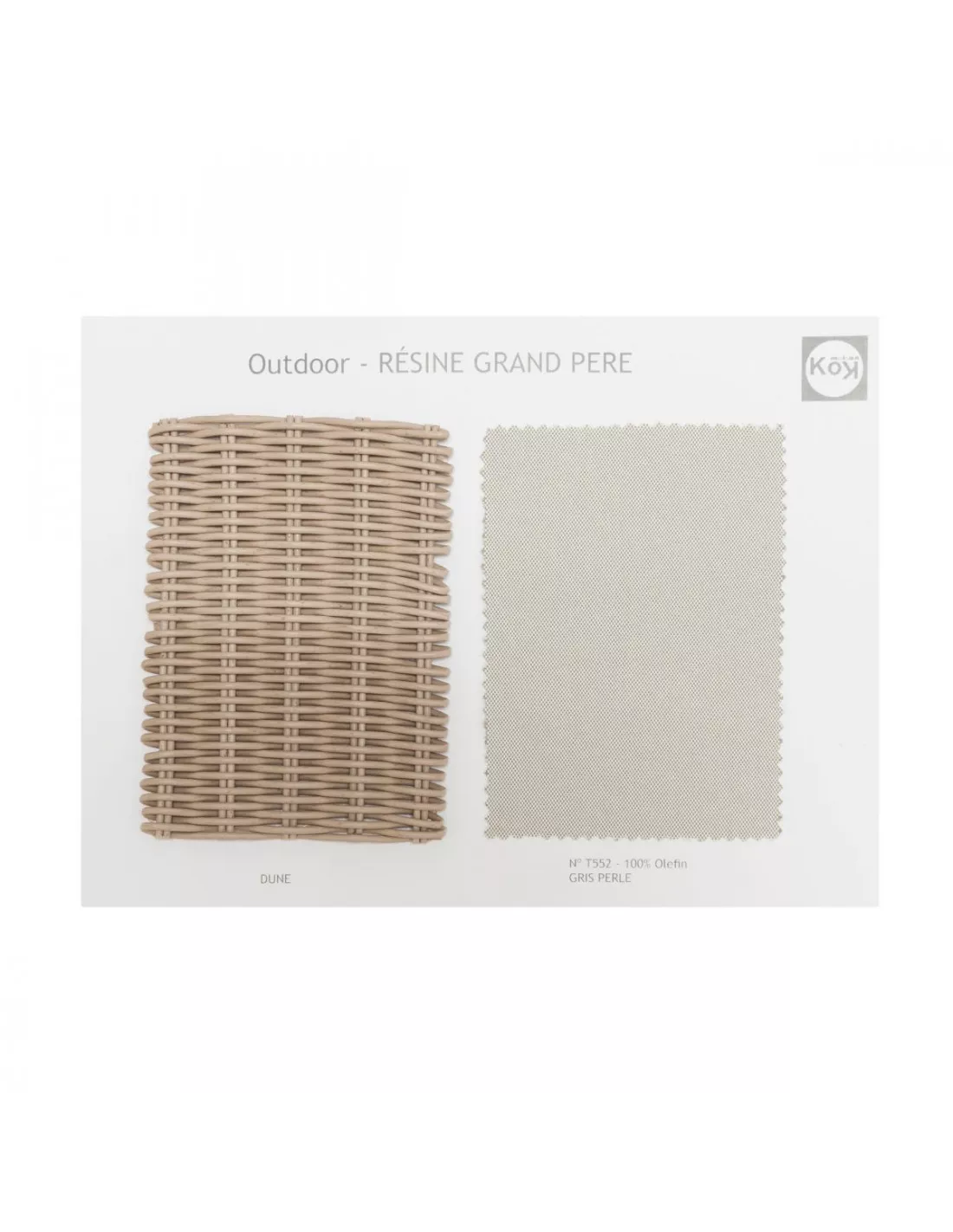 Fauteuil Provence résine + coussin, KOK Maison Fauteuil Provence Résine + Coussin, KOK Maison -Deco En Ligne Magasin fauteuil provence resine coussin kok maison 3