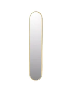 Grand Miroir Doré Ovale