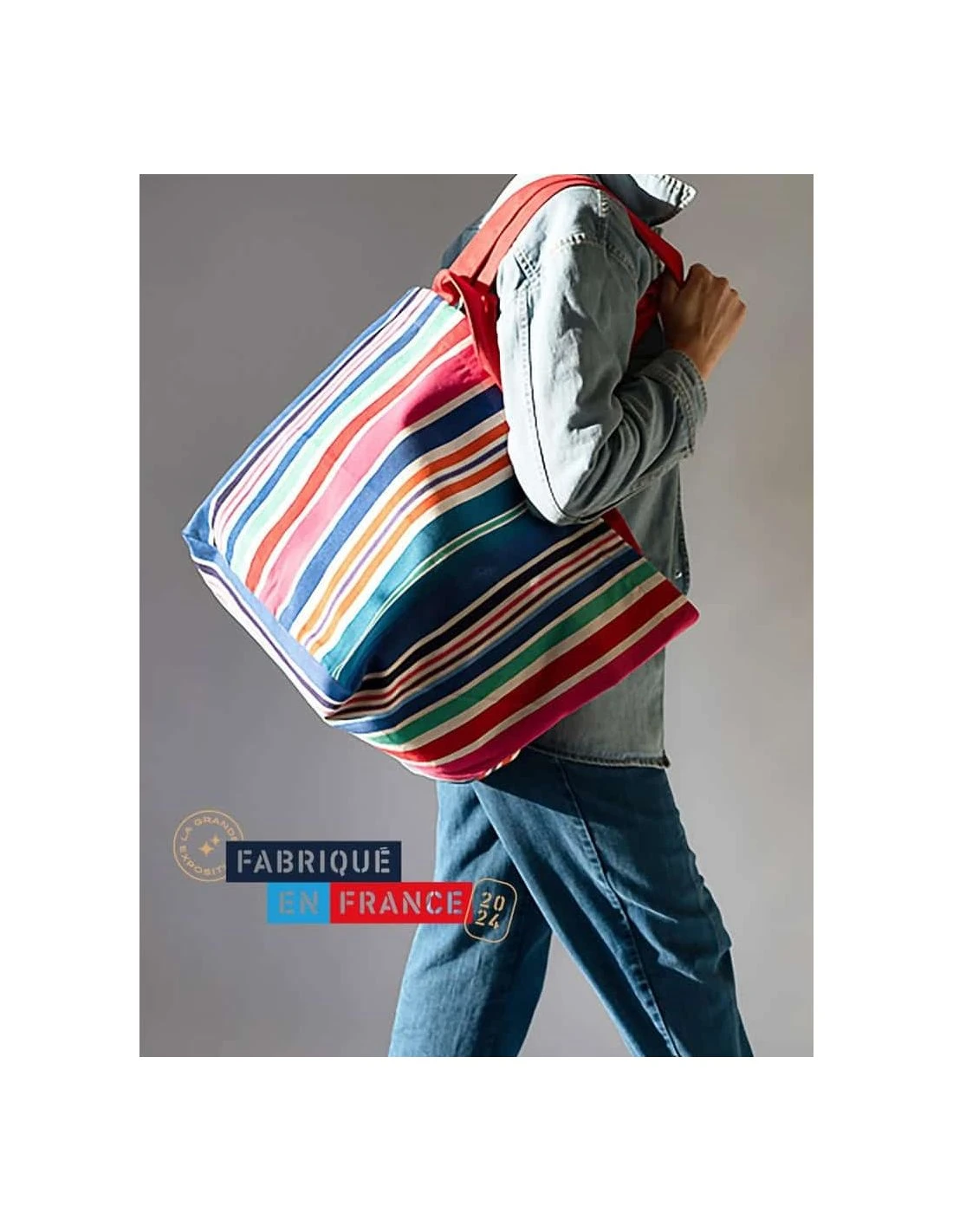 Grand sac cabas Anna Cabanon, Les Toiles du Soleil Grand Sac Cabas Anna Cabanon, Les Toiles Du Soleil -Deco En Ligne Magasin grand sac cabas anna cabanon les toiles du soleil 1