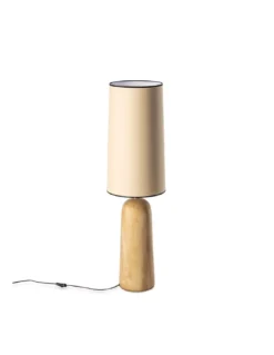 Grande Lampe En Bois Balani H110