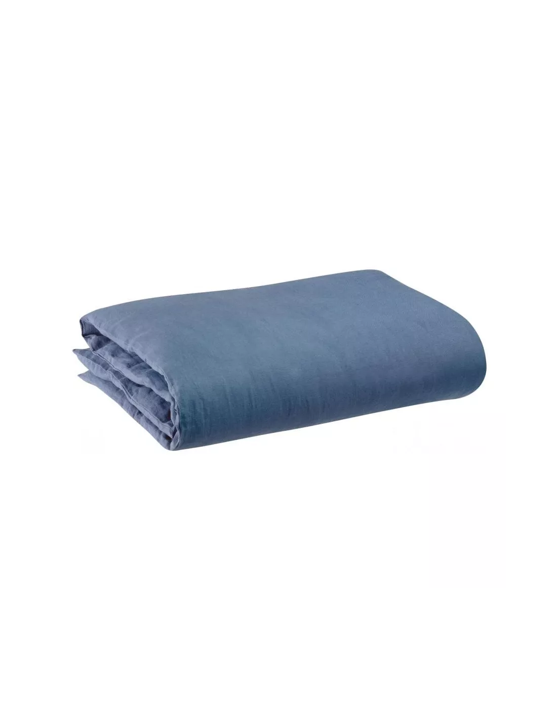 Housse de couette lin lavé Zeff Bleu Tempête, Vivaraise Housse De Couette Lin Lavé Zeff Bleu Tempête, Vivaraise -Deco En Ligne Magasin housse de couette lin lave zeff bleu tempete vivaraise