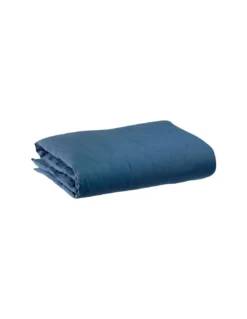 Housse De Couette Lin Lavé Zeff Bleu Touareg, Vivaraise