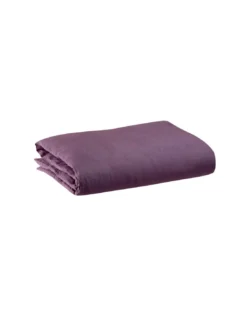 Housse De Couette Lin Lavé Zeff Raisin, Vivaraise
