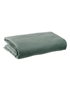 Housse De Couette Lin Lavé Zeff Thym, Vivaraise