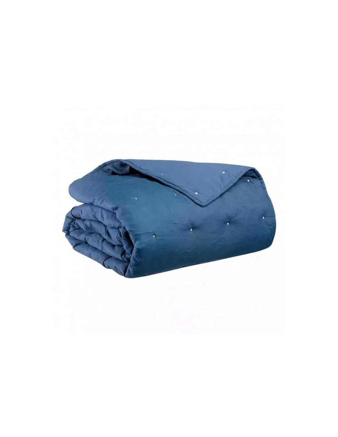 Jeté de lit Zeff en lin bleu, Vivaraise Jeté De Lit Zeff En Lin Bleu, Vivaraise -Deco En Ligne Magasin jete de lit zeff en lin bleu vivaraise