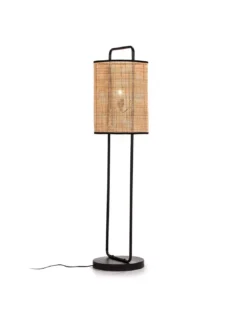 Lampadaire En Rotin Naturel, Thai Natura