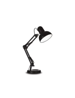 Lampe De Bureau Noire Kelly, Ideal Lux
