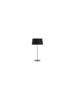 Lampe Télescopique Plissée Noire, Un Autre Regard