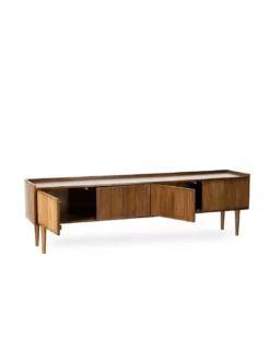 Meuble TV En Bois De Manguier Naturel 174cm -Deco En Ligne Magasin meuble tv en bois de manguier naturel 174cm 1