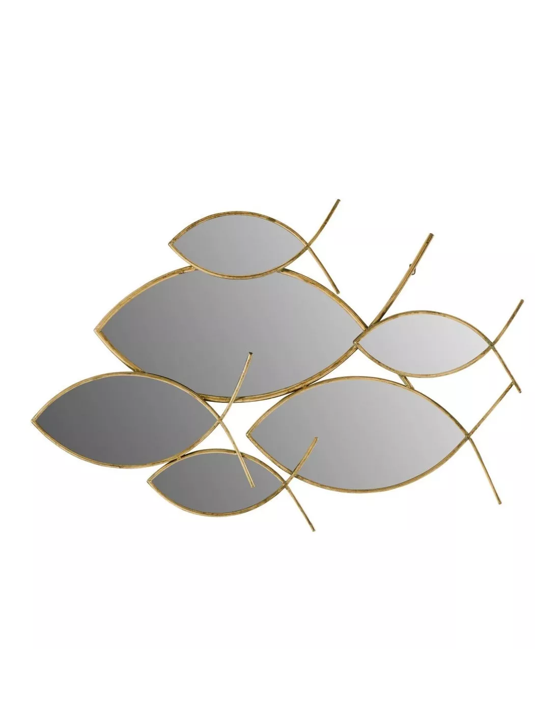 Miroir Poissons Miroir Poissons -Deco En Ligne Magasin miroir poissons