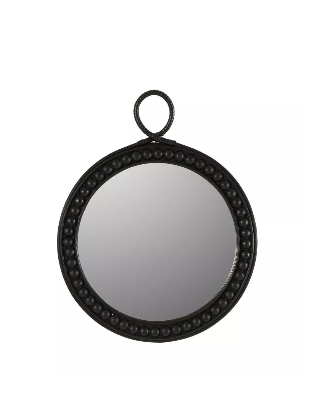 Miroir rond Louise noir 2 tailles Miroir Rond Louise Noir 2 Tailles -Deco En Ligne Magasin miroir rond louise noir 2 tailles