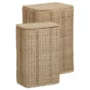 Panier à Linge Rotin Naturel Rectangulaire, KOK Maison
