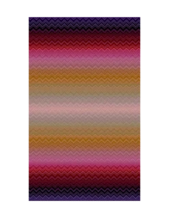 Panneau Grande Largeur Papier Peint Zig Zag Sfumato Soleil, Missoni Home