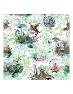 Panneau Reveries Vert Buis, Christian Lacroix