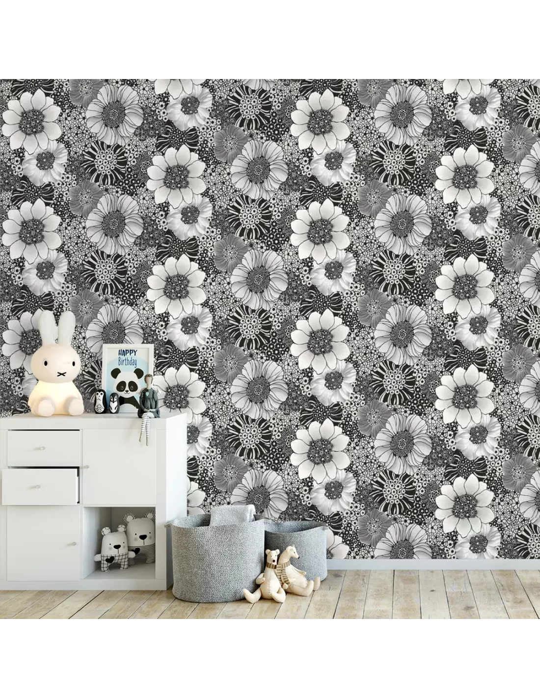 Papier peint Anémones Grande Largeur, Missoni Home Papier Peint Anémones Grande Largeur, Missoni Home -Deco En Ligne Magasin papier peint anemones grande largeur missoni home 2